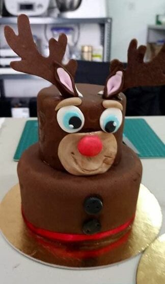 Happy Christmas 2021 Christmas cake Ευτυχισμένα Χριστούγεννα 2021  Χριστουγεννιάτικα κέικ Δημιουργός: Μαρίνα Σοφοκλέους…