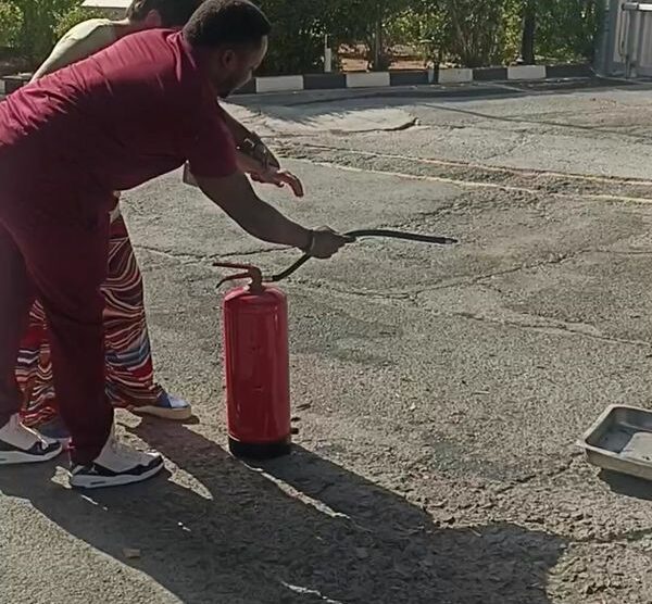 Εκπαίδευση Προσωπικού και ΑμεΑ στη χρήση πυροσβεστήρων Πυροσβεστική Υπηρεσία Κύπρου  Ίδρυμα  Άγιος Στέφανος /   Agios St…