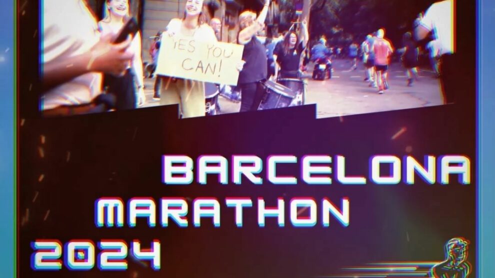 Step into the rhythm of the Barcelona Marathon 2024 with us! 🌟 @m_antoniadis #BarcelonaMarathon2024